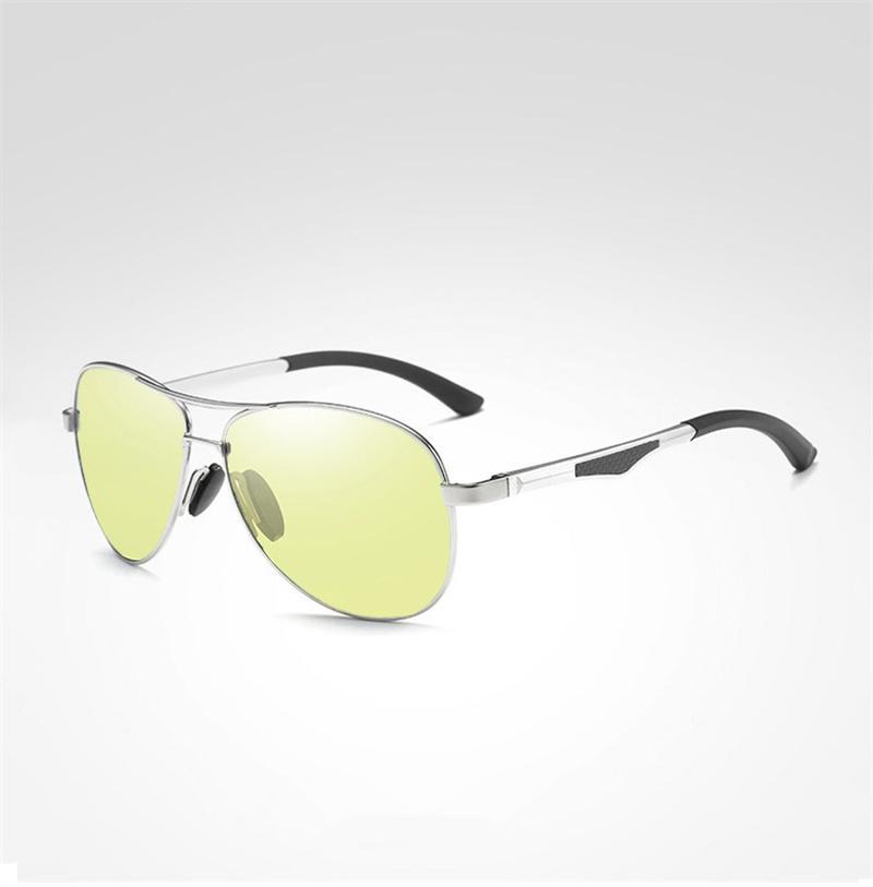 Модные фотохромные поляризационные солнцезащитные очки ночного видения, солнцезащитные очки для вождения, защитные очки для водителя UV400 для мужчин и женщин