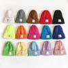 Fashion Candy Color Kids Hats Warm Knit Bonnet Caps Children Girls Boys Hats Baby's Cute Wool Hat