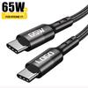 EONLINE PD 65W 27W USB C на USB-C Type-C Кабель для Samsung S20 Xiaomi Планшета MacBook iPad 1M 2M Для передачи данных Зарядки Быстрой QC 3.0 4.0