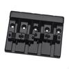 4 String Bass Bridge Assembly High Performance Metal Professional Fixed Replaces for