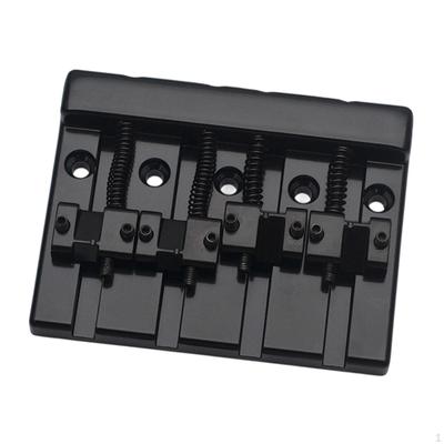 Сборка бриджа для 4-струнной бас-гитары Металл Высокая производительность Профессиональный Фиксированный Заменяет для