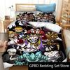 3D Принт Аниме Оверлорд Постельный Комплект Двуспальный Полуторный Кинг Пододеяльник Одеяло Наволочка Мальчики Девочки Взрослые Спальня
