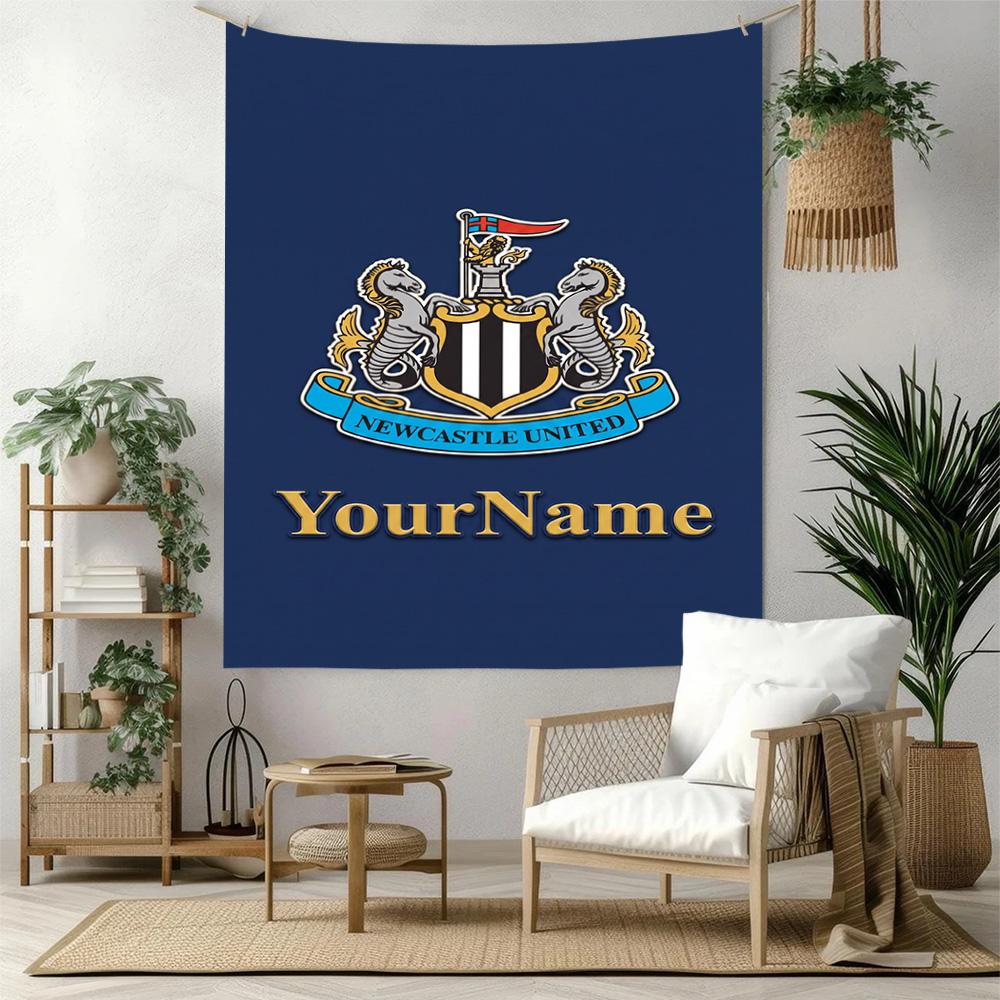 Newcastle Custom Your Name Wall Decor Tapestry Art For Pet Memorial Birthdaywedding Party Backdrop Family Gift