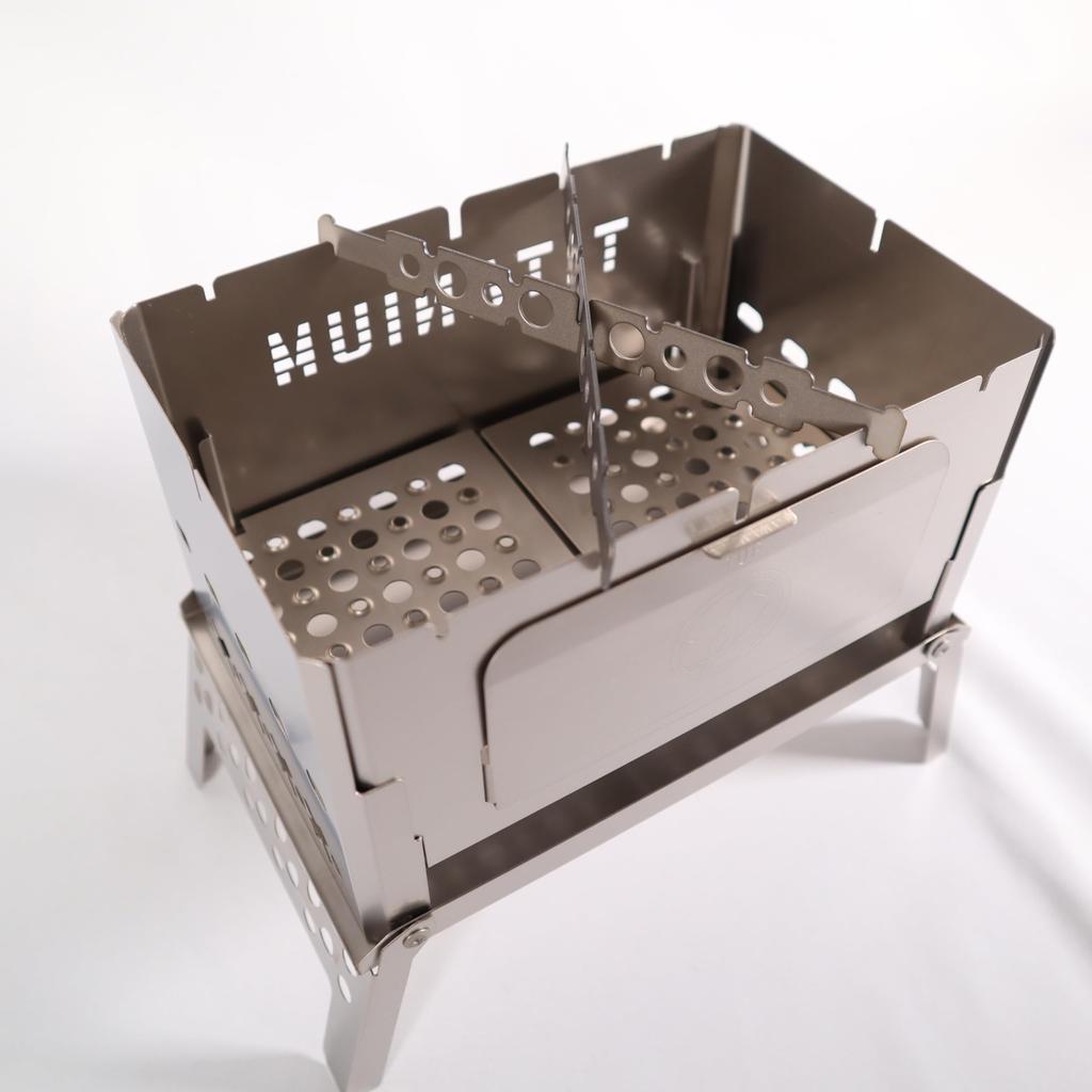All Titanium Compact Bonfire Grill Wara's Mr. B-6 (SHO-025-00)