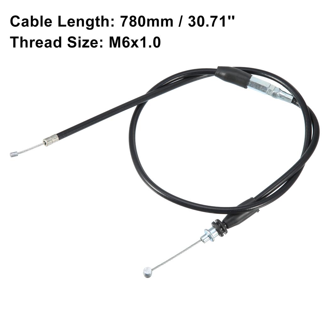 Motoforti Throttle Cable 78cm 118cm Motorcycle Throttle Cable Universal Fit for 50cc 70cc 90cc 110cc 125cc 250cc ATV Quad