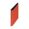 Montblanc Artisan Series Hexagonal White Star Logo Leather Passport Holder Unisex Passport Holder Orange MB221356