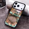 Kawaii Cute Sloth Hang Phone Case for iPhone 17 16 15 Pro Max Air 14 13 12 11 Plus Shockproof Cover