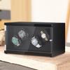 Watch Winder for 4 Automatic Watches with 2 Quiet Japanese Mabuchi Motors