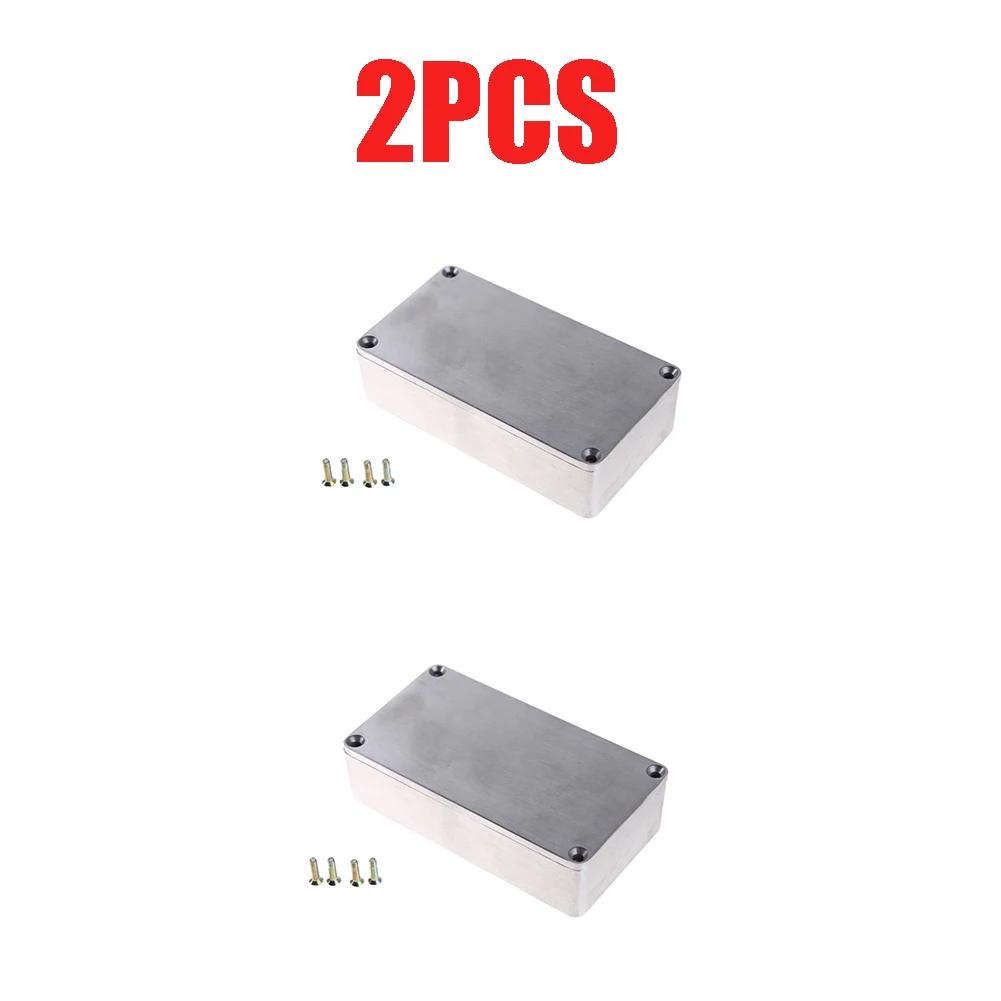 Корпус педали эффектов 1590B с винтами Алюминиевый Держатель корпуса гитарных эффектов Замена Прочный Комплект для музыкальных инструментов