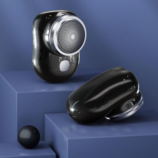 1 комплект, портативная мини-бритва для мужчин, перезаряжаемая от USB, влажная, сухая, малошумная, высокоскоростная электрическая бритва, набор