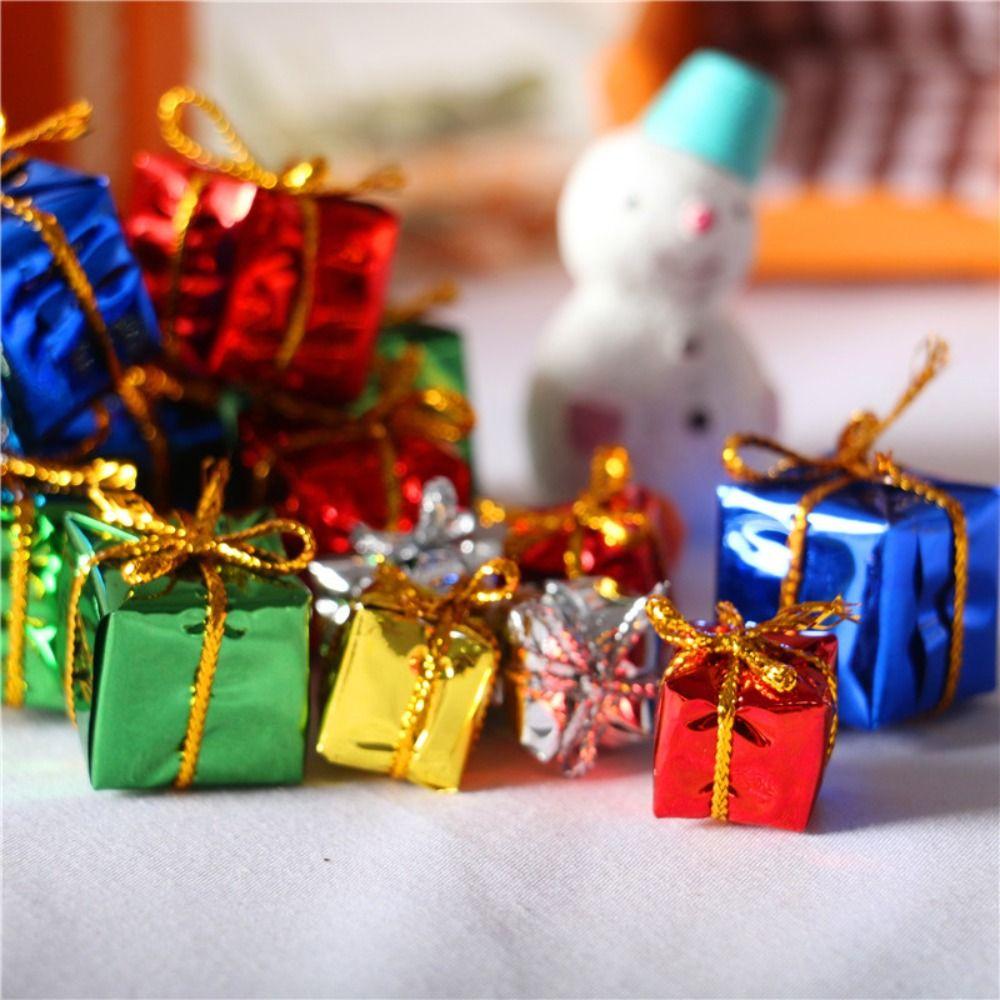 Pretend Play 1:6/1:12 Dollhouse Furniture Doll House Accessories Photographic Prop Simulation Xmas Gift Box Toy Cute