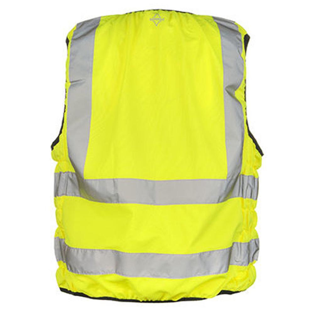 Korntex Unisex Adult Schleiz Hi-Vis Biker Safety Vest
