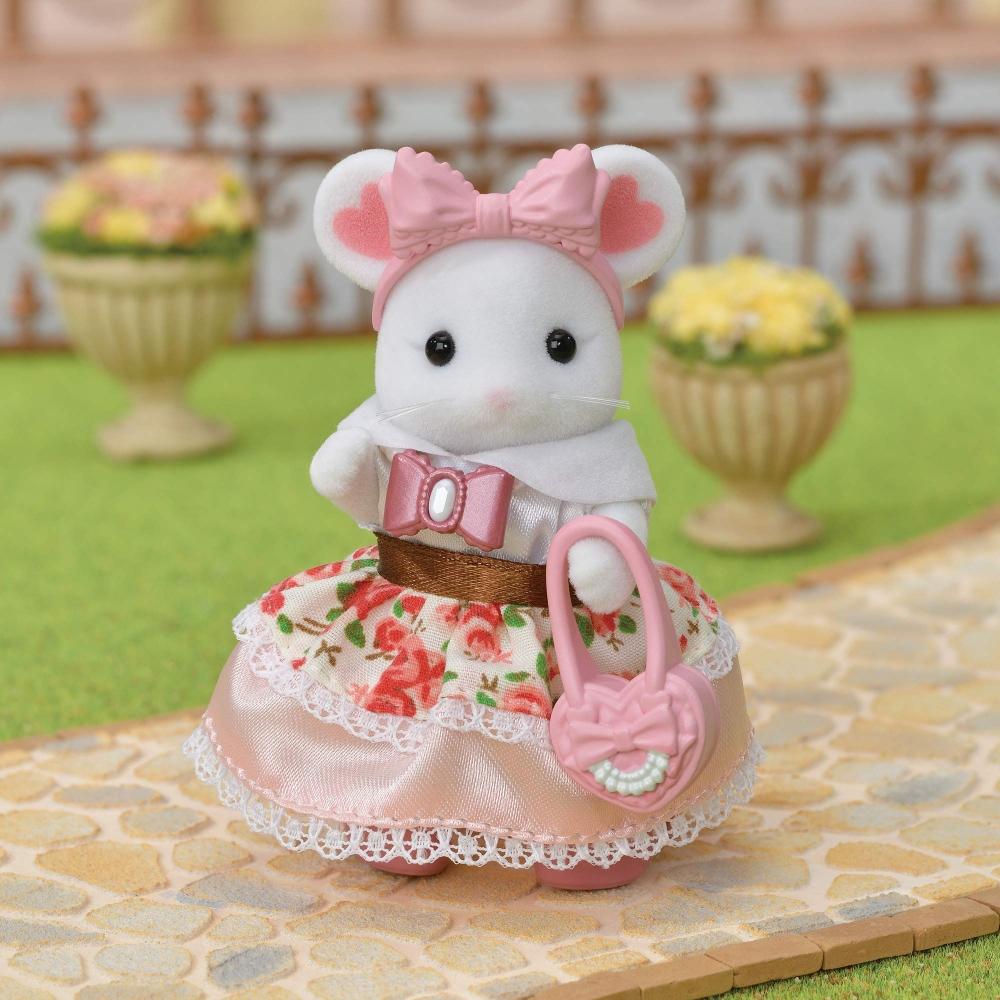 Sylvanian Families Town [Набор модных аксессуаров для города - Коллекция Sweet Ribbon -] TVS-12 ST Mark Сертификация для детей от 3 лет и старше Игрушечный кукольный домик Sylvanian