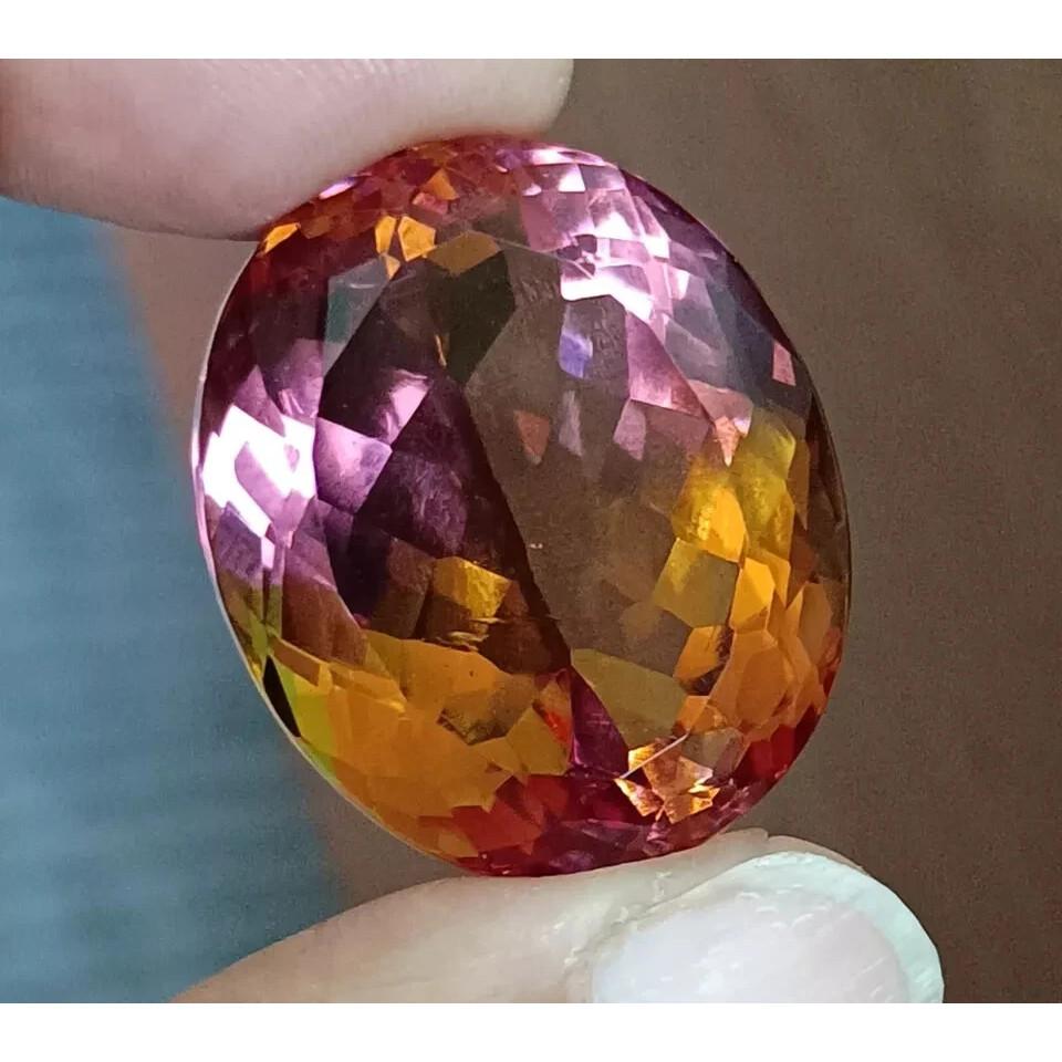 71.85 Ct Natural Alexandrite (7 Color Change) Oval Cut Beautiful Gemstone