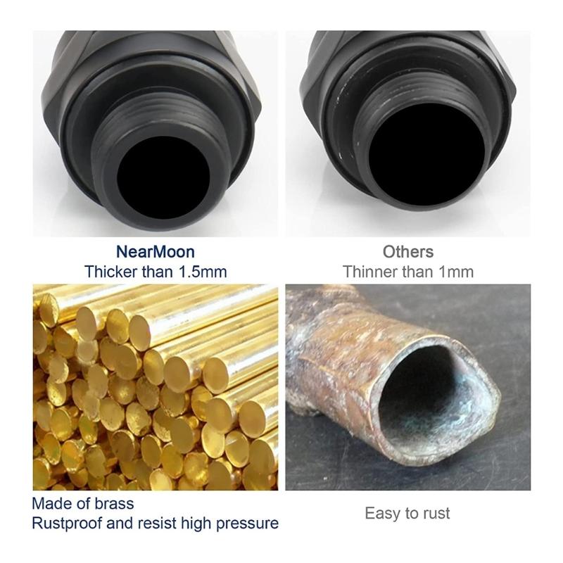 Adjustable Shower Arm Connector Brass Shower Head Swivel Ball Adapter Enhances  Durability & Rusts Resistance for Bathroom