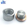 O2 Sensor Bung Weld in Adapter M18x1 5 Thread Stainless Steel Notched Style Car Accessory