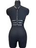 Goth Harness Pu Leather Harness Adjustable Studded Decor Harness Women Gothic Harness Lingerie Bondage Belt