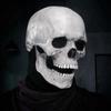 Props Halloween Carnival Skull Helmet Halloween Mask Full Head Skull Skull Mask Movable Jaw