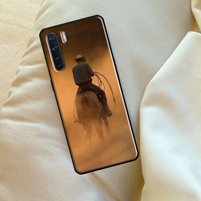 Чехол Rodeo Cowboy Lasso для OPPO A79 A38 A58 A78 A98 A54 A74 A94 A16 A76 A96 A5 A9 A52 A72 A15 A17 A57 A53S
