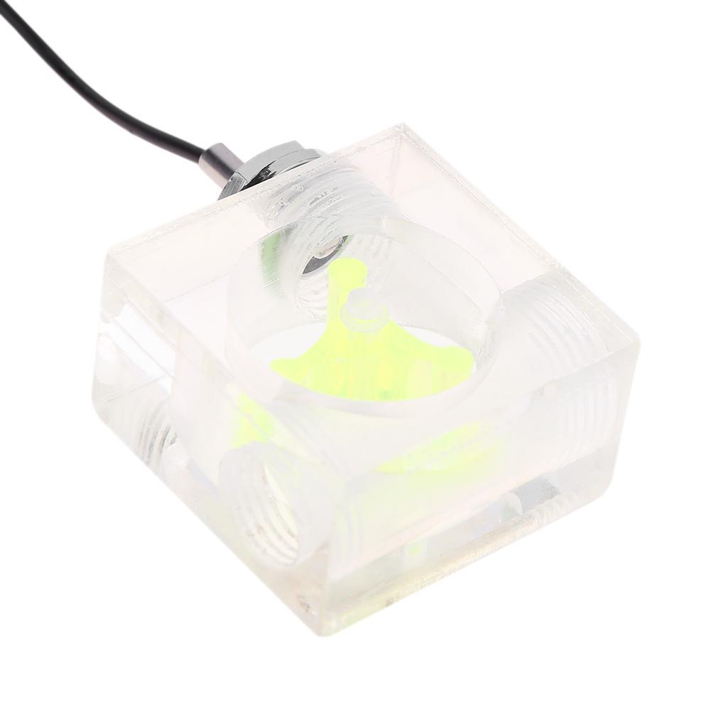 3-ходовой расходомер Светодиодный цифровой термометр с фитингом G1/4 для системы жидкостного охлаждения компьютера ПК Инструменты для кулера