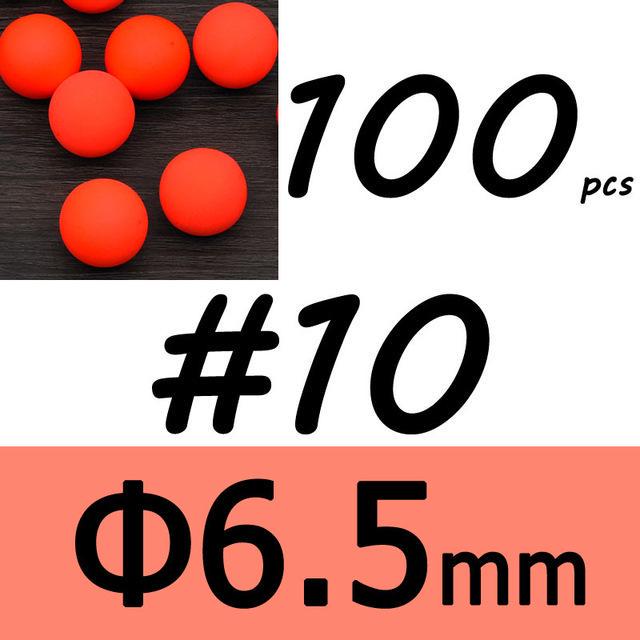 100 шт. пенопластовые поплавки, шарики, бусины, фасоль, помпано, поплавок, нижняя оснастка, материал для морской, пресноводной рыбалки, искусственная приманка