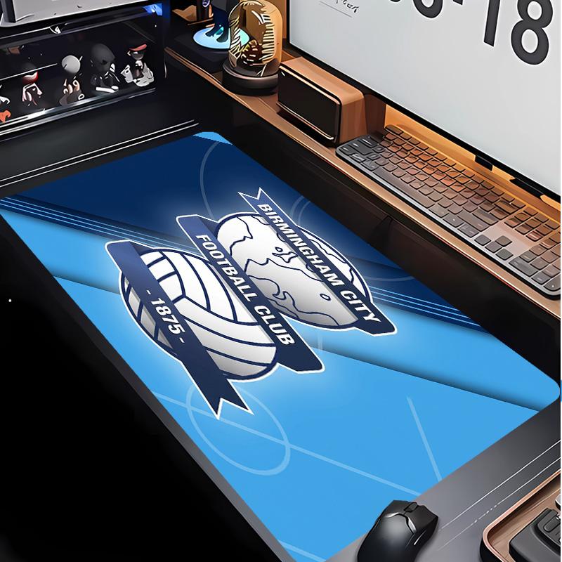 Birmingham City Football Pattern Mouse Pad Non?Slip Rubber Base Gaming Mousepad For Desk Office Home
