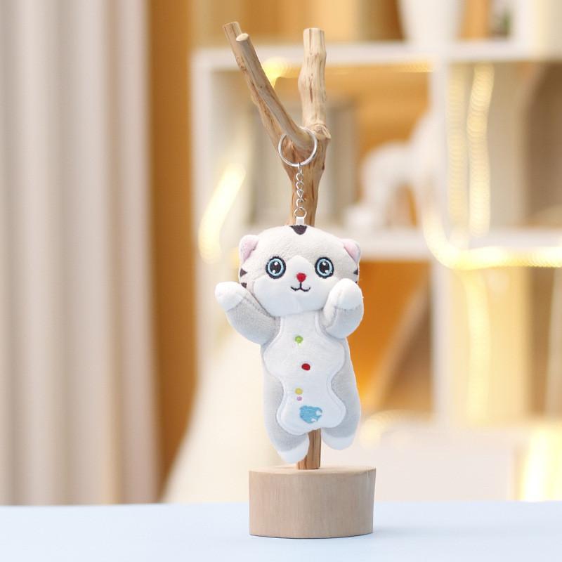 Adorable Long Cat Plush Toy With Premium Pp Cotton Filling Great For Keychain And Bag Decoration