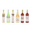 1:12 Dollhouse Plastic Wine Bottles Model Miniature Bar Drink Decoration Accessory6pcs