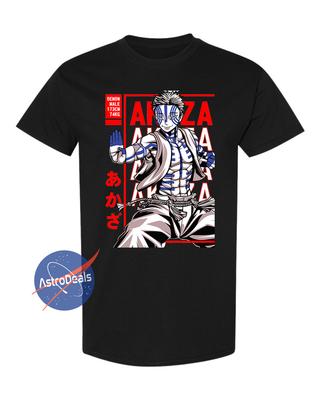 Аказа Убийца Демонов Kimetsu No Yaiba Аниме Манга Футболка Унисекс Футболка