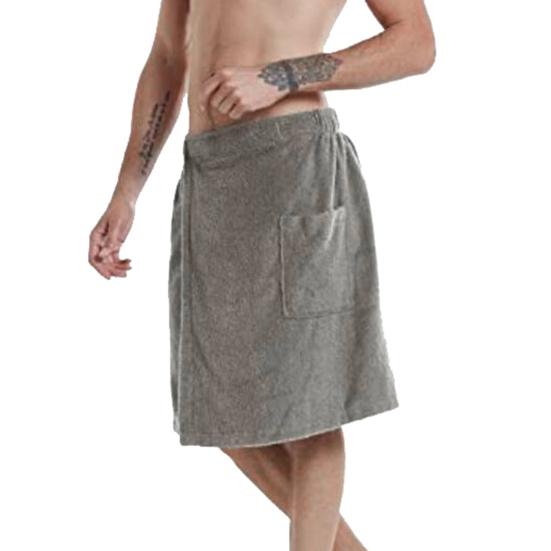 Мужской халат, банное полотенце, регулируемая эластичная талия, домашняя одежда, ночная рубашка, карман, для спорта на открытом воздухе, для плавания, тренажерного зала, спа-полотенца