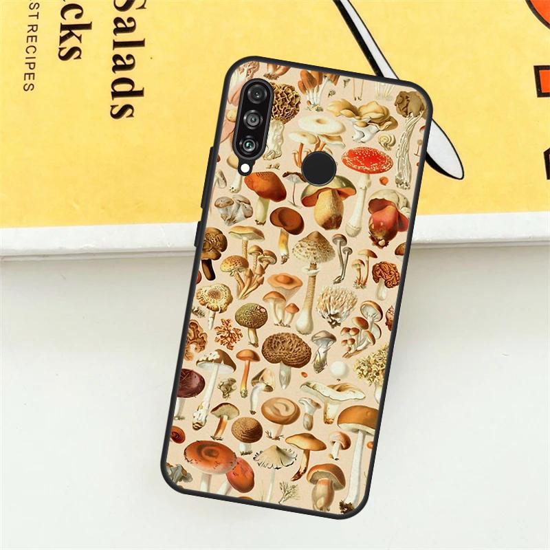 Чехол Дикий лесной гриб для Huawei Nova 12i 7i 8i 11i Y73 Y72 Y61 Y91 Y90 Y70 Y60 9 10 SE 11 Pro P30 P40 Lite