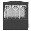 Professional Party Tent with Side Walls 2.5 * 2.5 m Anthracite 90 g m²