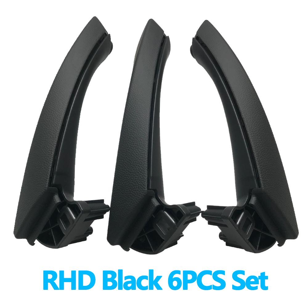 LHD RHD Front Rear Left Right Interior 3 Passenger Door Pull Handle Full Set For BMW 3 Series E90 E91 E92 316i 318i 320 325