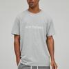 New Balance Футболка с логотипом Essentials Азиатский размер 'Серый' Мужская AMT21566-AG