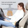 Эргономичная подушка для поясничной поддержки для автомобиля и офиса - Дышащая, удобная, с двойной спинкой