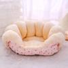 Товары для животных на зиму Кровать Кошки Мультяшный котенок Теплые аксессуары Пушистые плюшевые кровати Товары для дома Аксессуары Корзина Собака Щенок Все