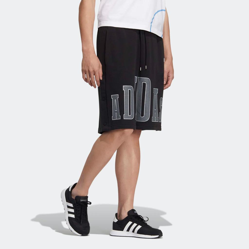 adidas Спортивные шорты Neo с принтом большого логотипа Черные HN0004