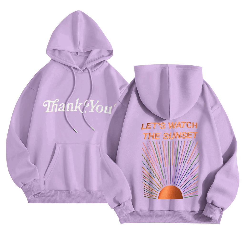 Женская повседневная удобная плюшевая кофта с длинным рукавом и свободным воротом с принтом