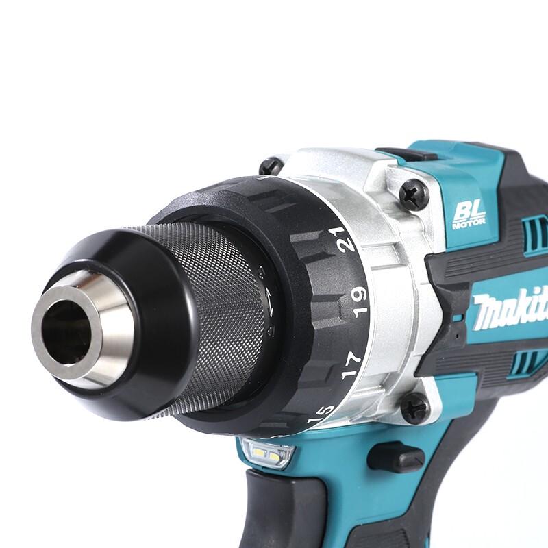 Makita DDF486 18В Бесщеточная аккумуляторная дрель-шуруповерт Штекер CN (адаптер в комплекте)
