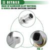 Motoforti Engine Coolant Thermostat Housing Assembly, for Jeep Cherokee 2014-2021, Metal, 816-194, Silver Tone
