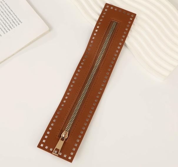 Молния-цепочка для вязаных сумок - Швейные аксессуары-молнии для DIY вязания