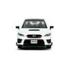 PAUDI MODEL 1/64 scale Subaru WRX STI S208 Right Pedestal Diecast Model Car White
