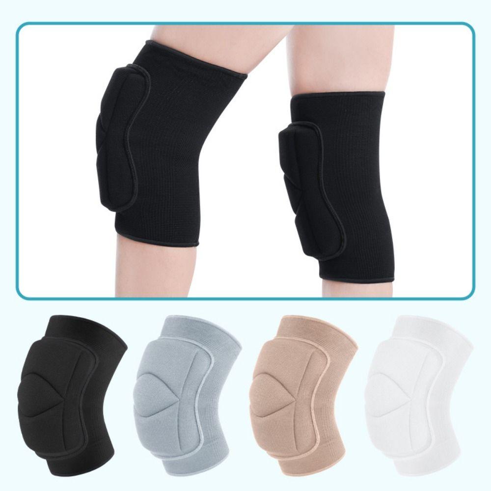 Breathable Thickened Sponge Knee Brace Elastic Knees Protector Sports Knee Pads Support for Dancing
