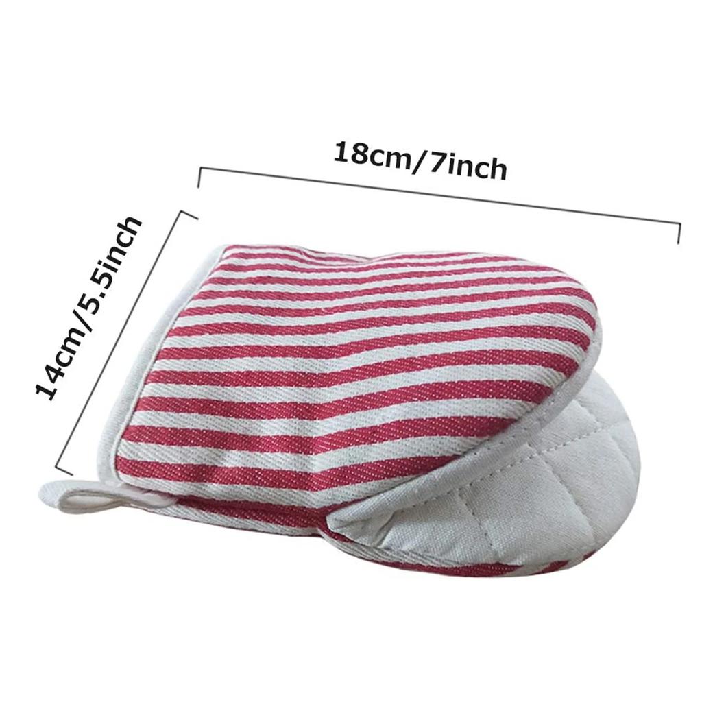 Перчатки Grip Set Duckbill Высокое качество для кухни Для защиты рук Микроволновая печь Теплоизоляционный коврик Противожарный 100% хлопок Прихватка для духовки