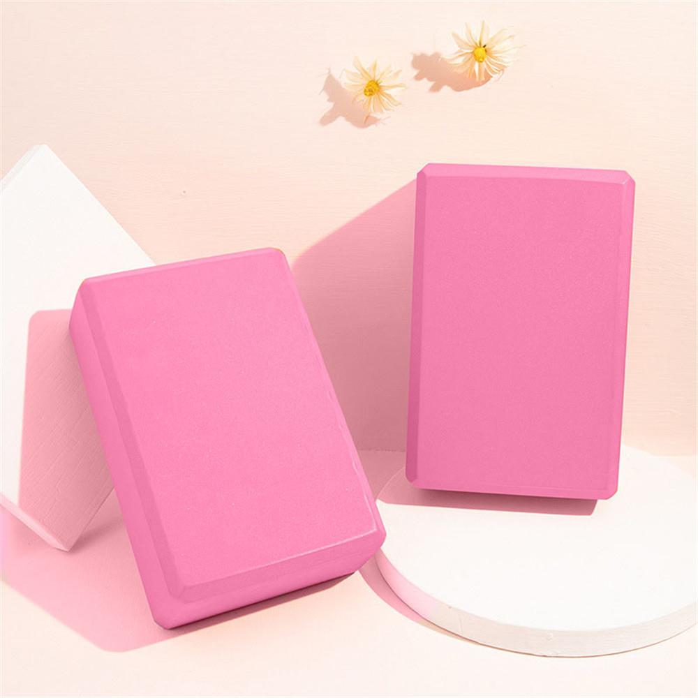 2Pcs Block Foam Brick Stretching Aid Gym Exercise Fitness For Yoga Pilates