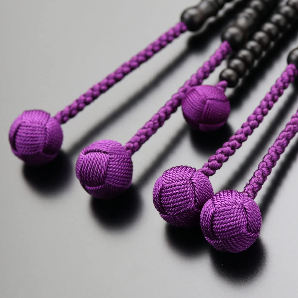 Нитирэн буддийские четки для женщин 8 размер полосатые эбеновые санскритские четки тэнбоу четки Киото Киото 108 бусин 8 размер деревянный лотос