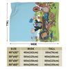 Czech Cartoon Krtek Mole Blanket Spring  Cozy Throw Blanket For Boy Girl Chair Sofa Bed Flannel Bedspread Bed Cover