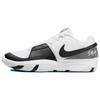 Nike Ja 1 Износостойкие Низкие Баскетбольные Кроссовки Мужские Черно-Бело-Синие Азиатская Версия DR8786-101(КомандаF-)
