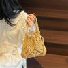 Niche Design Bag Women's Woven Bag New Trendy Spring Simple Messenger Bag Personalized Trendy Bucket Bag