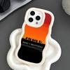 Чехол для телефона Band of Brothers для iPhone 17 16 15 14 13 12 11 Air Pro Max Plus Белый Мягкий ТПУ Волнистый Край Чехол